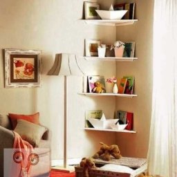 Угловая полка своими руками