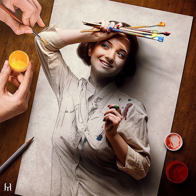 Гиперреалистичные картины