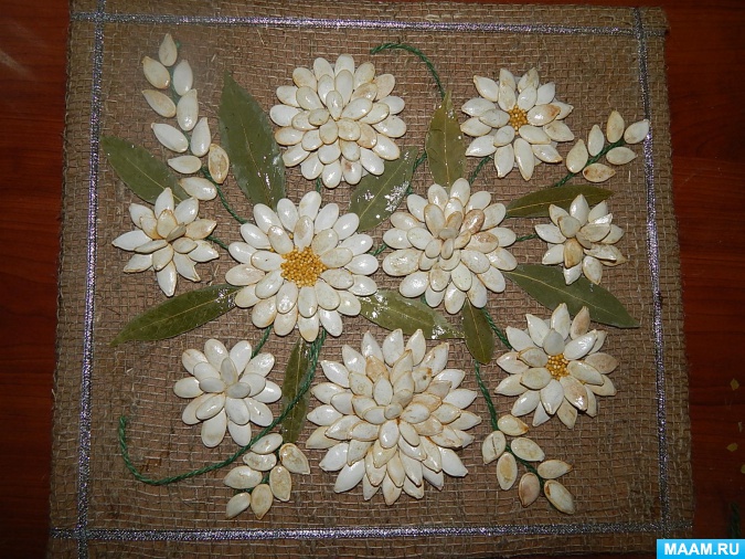 Идеи поделок из тыквенных семечек для украшения кухни Идеи поделок из тыквенных семечек для украшения кухни