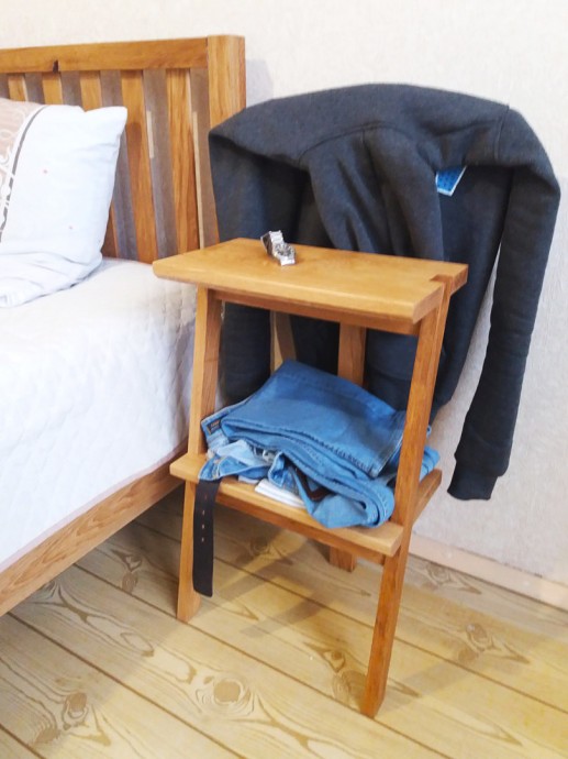 Идея-мечта прикроватной тумбочки для мужчины и не только