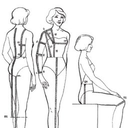 ​Как правильно снимать мерки для построения выкройки