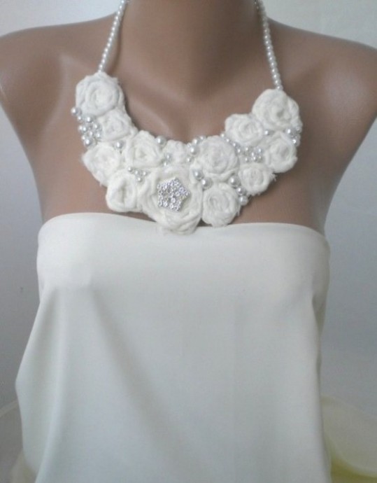 Колье ручной работы