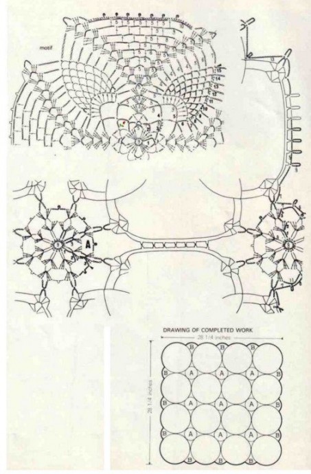 Роскошная салфетка