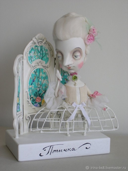 Интерьерная кукла Розочка