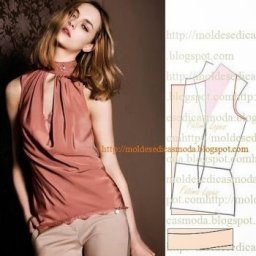 Летние блузы: выкройки