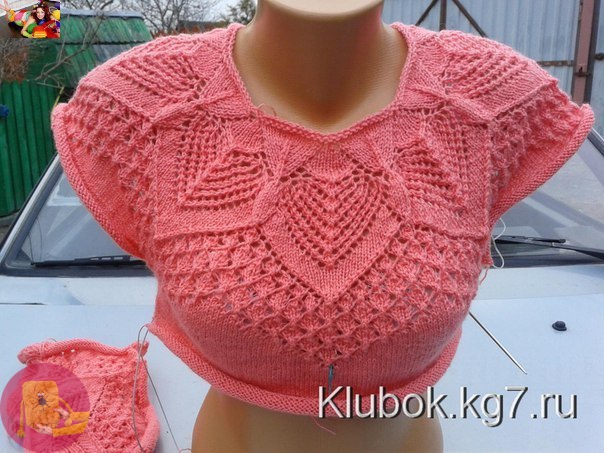 ​Очень красивая мохеровая блуза