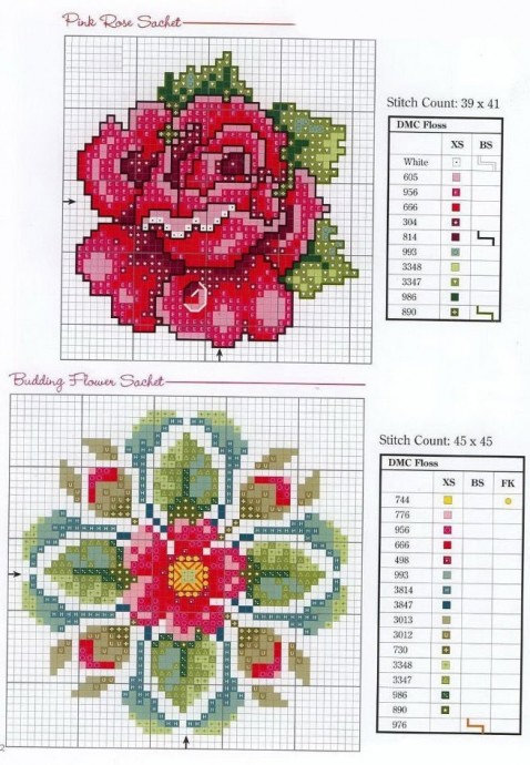 Вышивка крестиком: миниатюры