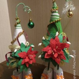 ​Ёлочки с цветочками