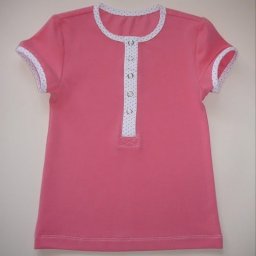 ​Застежка поло без воротника