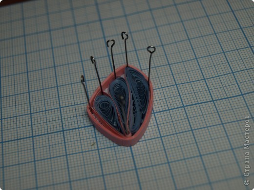 ​Бабочка в технике квиллинга