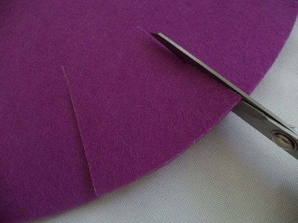 Корзинка из фетра