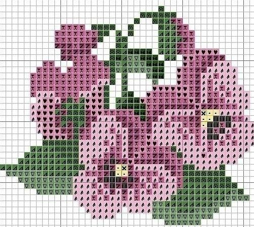 Цветочная вышивка