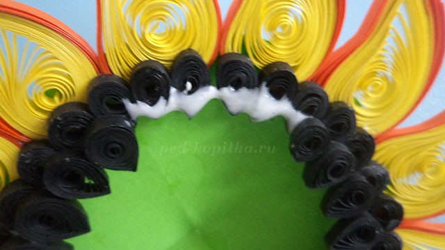 Квиллинг подсолнухи: мастер-класс