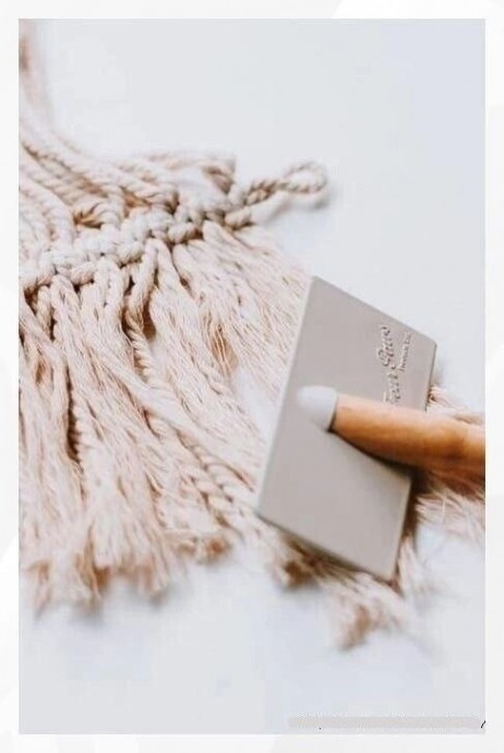 Стильные перышки в технике макраме