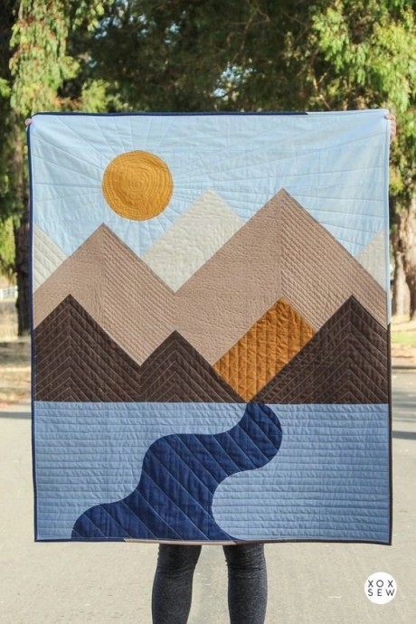 Лоскутные одеяла "Рассветы и закаты"