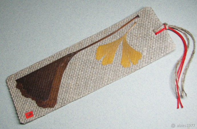 Оригинальная закладка своими руками