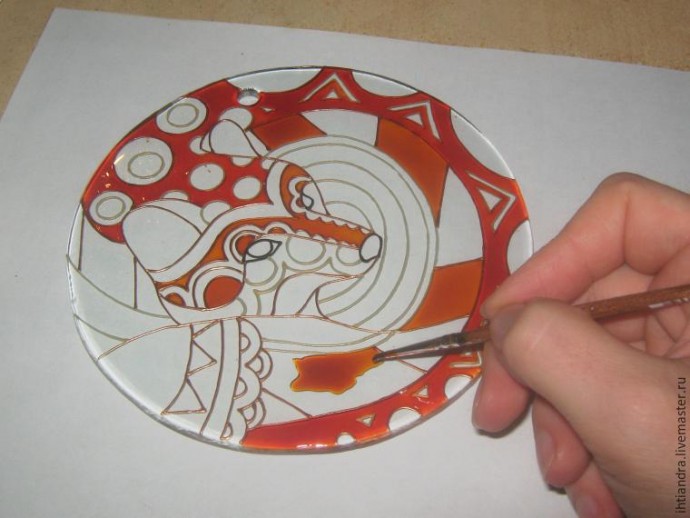 Роспись "Ловца солнца"