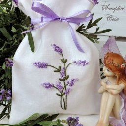 Вышиваем прекрасную лаванду