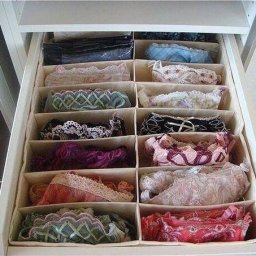Органайзер для белья: мастер-класс