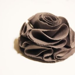 Цветок их ткани: мастер-класс