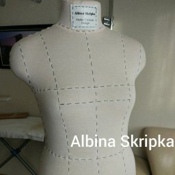 ​Манекен: разметка и размеры