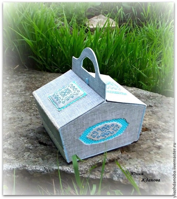 Мастерим из картона удобную корзину для пикника Мастерим из картона удобную корзину для пикника