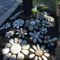 ​Подборка идей с использованием гальки