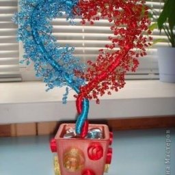 ​Сердечное деревце: мастер-класс