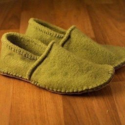 Тапочки из старого свитера: мастер-класс