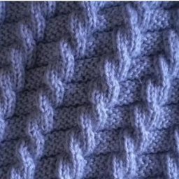 Имитация диагональной косы