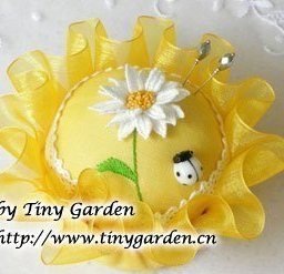 ​Игольница с ромашкой своими руками