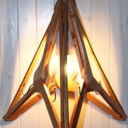 Интересные варианты декора и переделок с вешалками