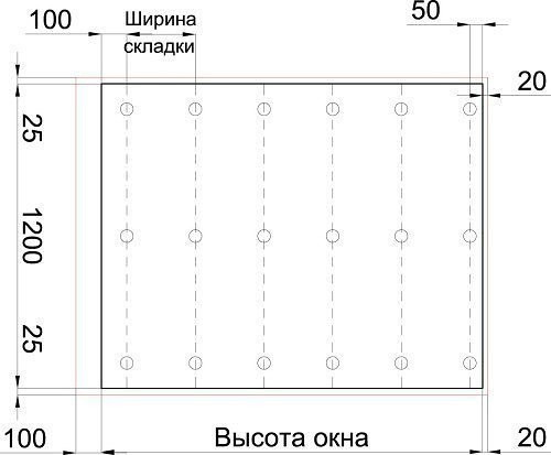 Римские шторы своими руками