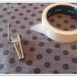 Изготовление косой бейки при помощи молярного скотча