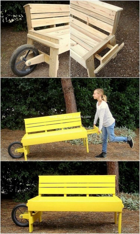 Лавочки-тележки