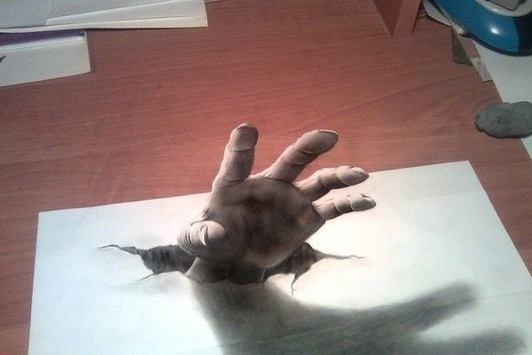 Объемные рисунки карандашами: отличные идеи для творчества