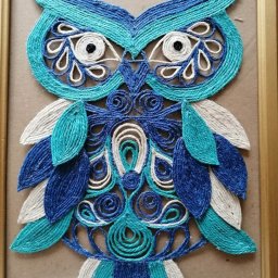 Совушка из джута