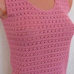 ​Топ с полосатым узором