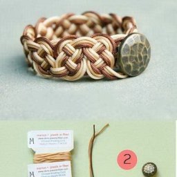 Браслет в технике кельтского узла: мастер-класс