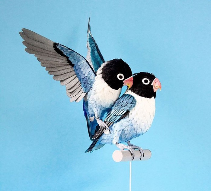 Бумажные птицы: вдохновляющие идеи