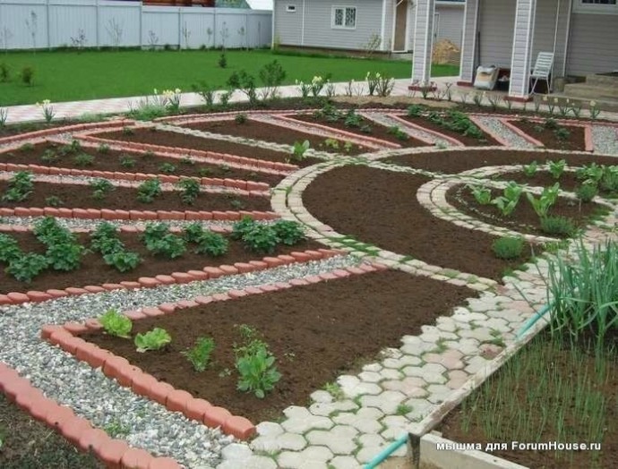 ​Как огород превратить в прекрасный сад