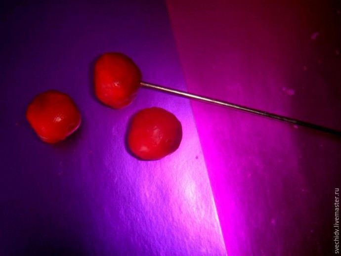 Свеча "Вишнёвый десерт"