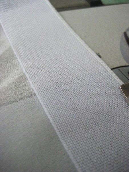 Как подшить шелк, шифон, органзу