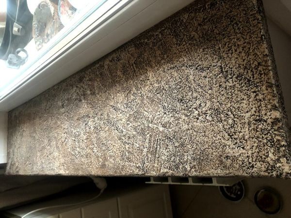 Каменный подоконник вместо пластикового с минимумом затрат