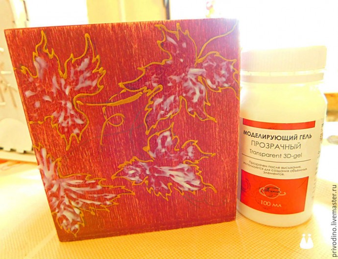 Объёмная роспись поталью