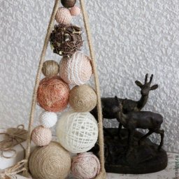 Интересный интерьерный декор в стиле эко