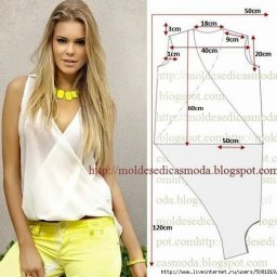 ​Моделирование летних блузочек