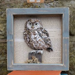 Птицы из папье-маше