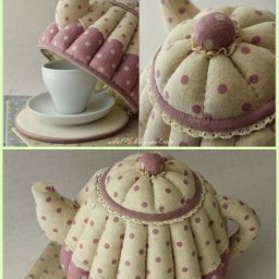 ​Текстильные грелки на чайники и чашки