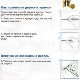 ​Учебный курс для начинающих вязать крючком